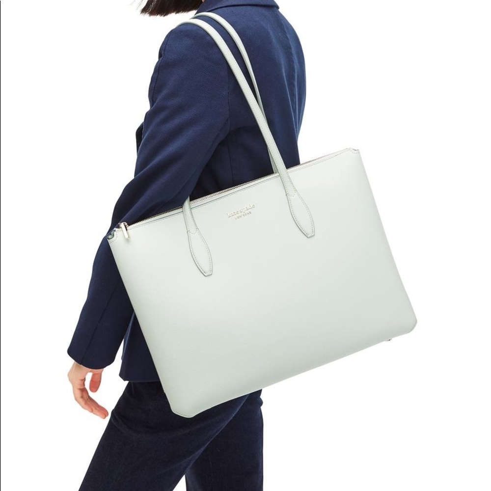 Kate Spade All Day Tote in crystal blue